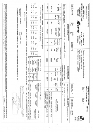 Лист г/к 4 1500х6000 Ст3сп/пс 
